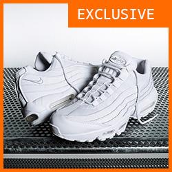 Available Now: The Nike Air Max 95 Essential White + Pure Platinum