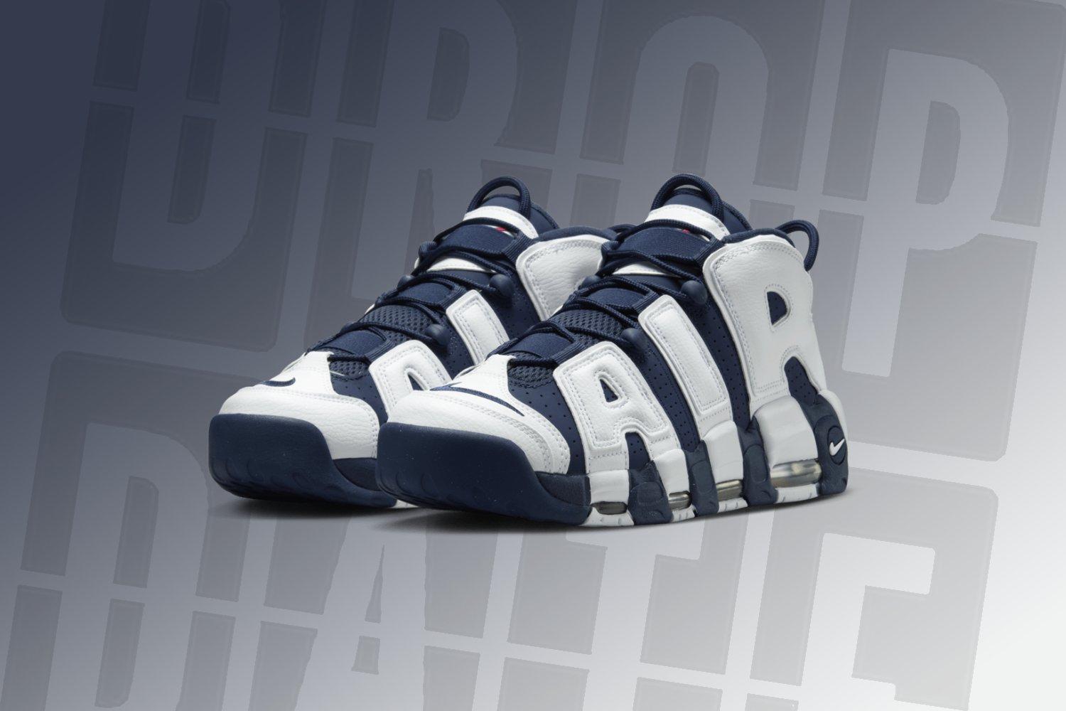 The Nike Air More Uptempo 'Olympic' is Back for 2024 Olympics
