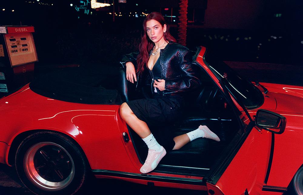 Dua Lipa Fronts the 'Pink Blush' Speedcat Campaign