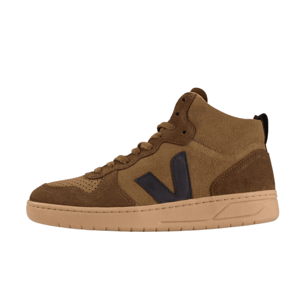 Veja V-15 Suede - Brown and Black