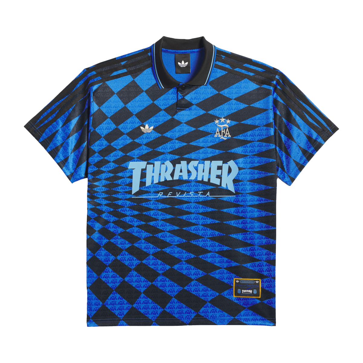Thrasher x Argentina FA x adidas Jersey 'Blue'