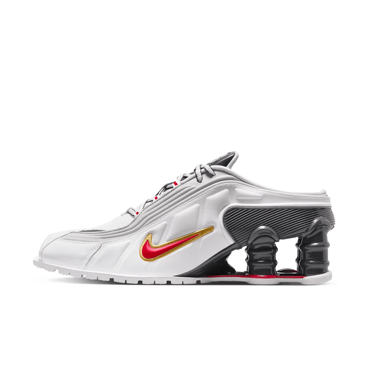Martine Rose x Nike Shox MR4 'White & Varsity Red'