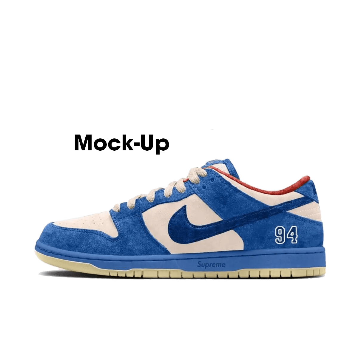 Supreme X Nike SB Dunk Low Pro 'Ocean Fog' - 2025