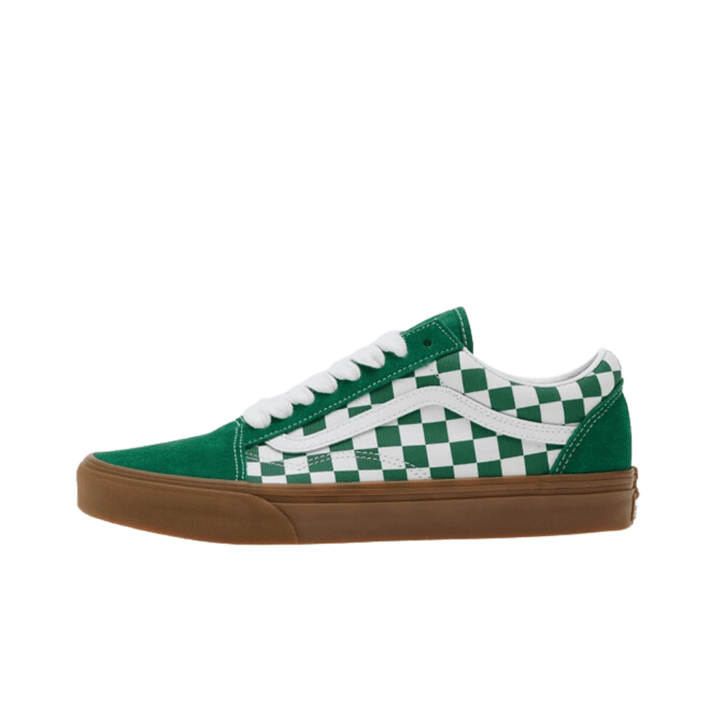 Vans Old Skool Fat Lace Checker Green