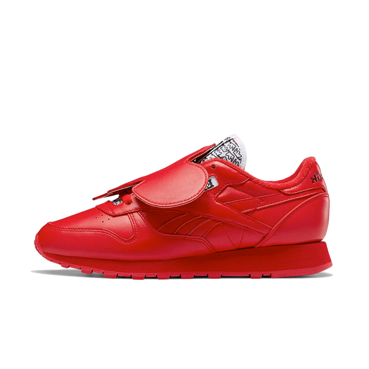 Reebok classic deals red leather