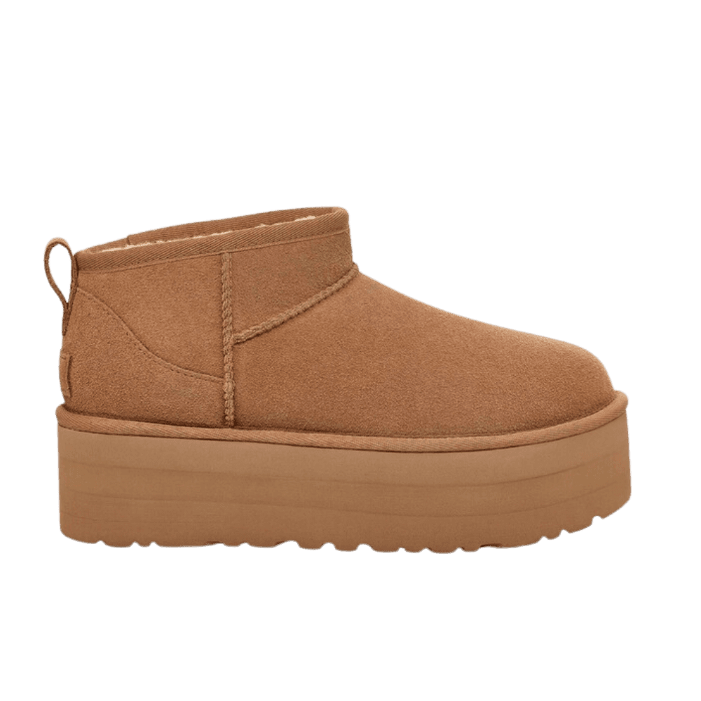 UGG Classic Ultra Mini Platform Suede Boots