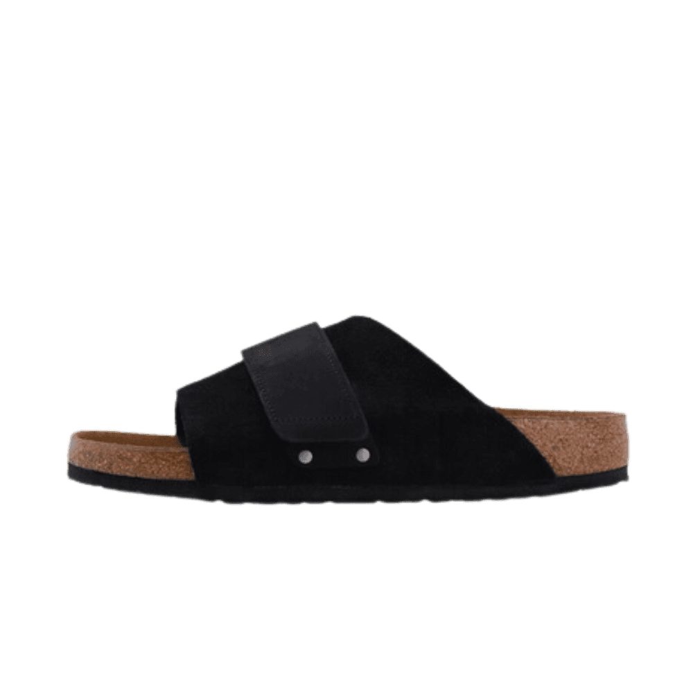 Birkenstock Kyoto VL Soft Suede & Nubuck Black