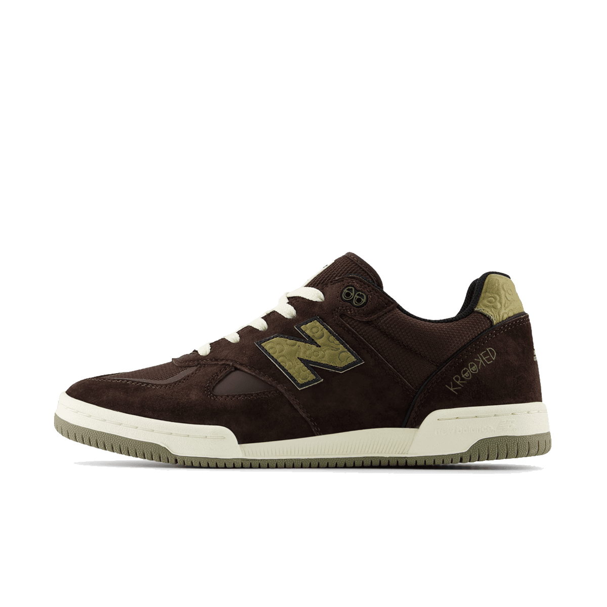 Krooked x New Balance Numeric 600 'Chocolate & Olive'