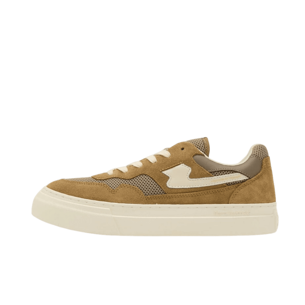 Stepney Workers Club Men's Pearl S-Strike Suede Sneaker Desert