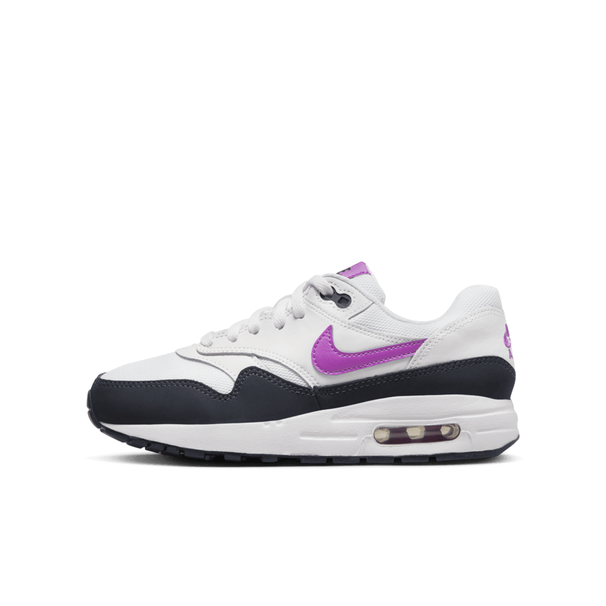 Nike Air Max 1 GS 'Purple Swoosh'