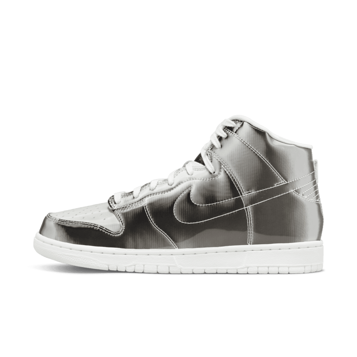 CLOT X Nike Dunk High Flux 'Metallic Silver' | DH4444-900