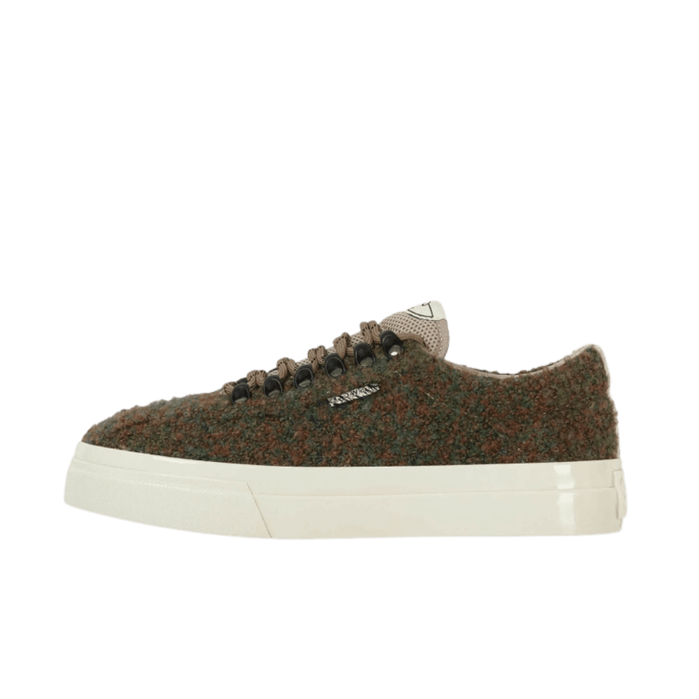 Stepney Workers Club Mens's Dellow Ramble Boucle Low Top Trainers