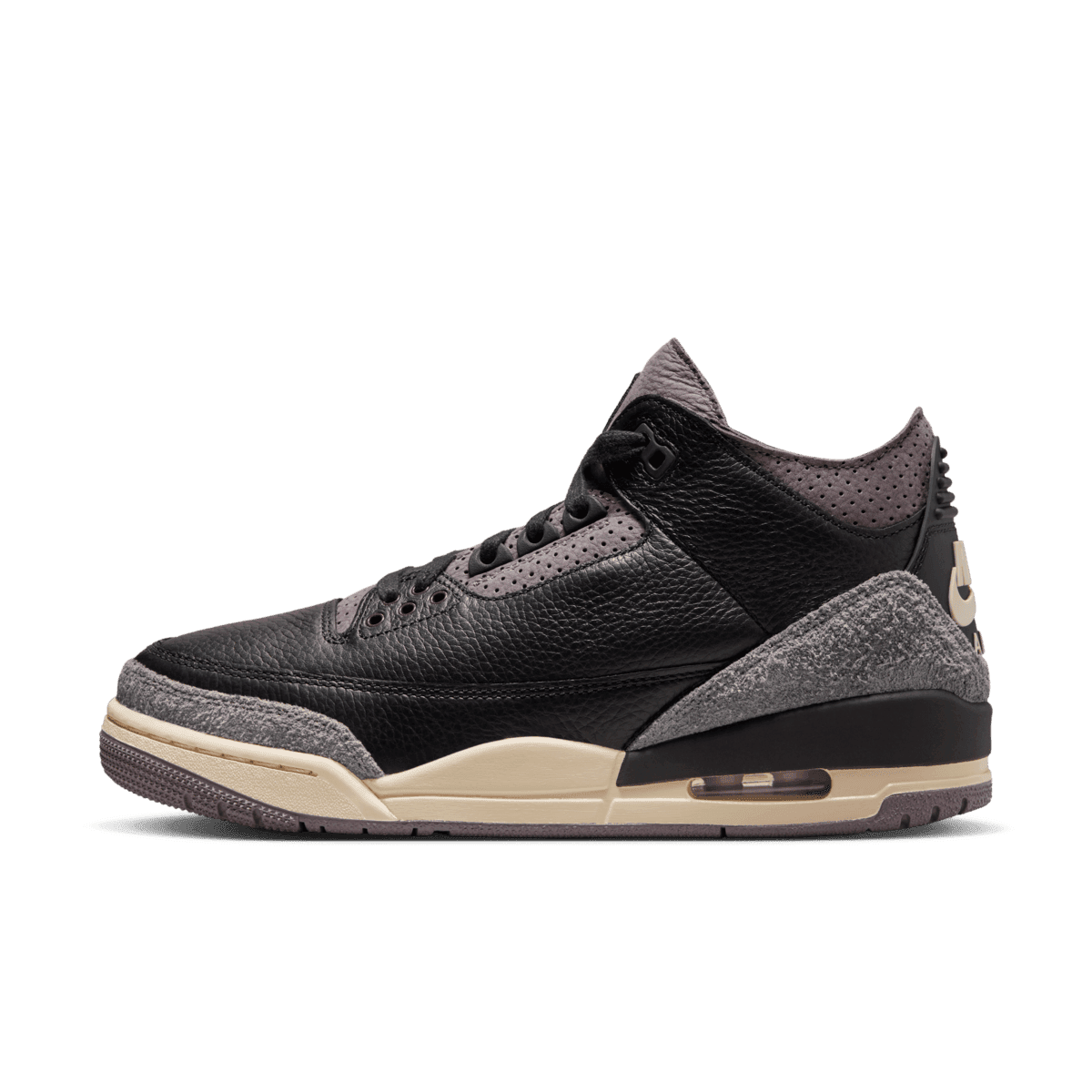 A Ma Maniére x Air Jordan 3 'Black' - W.Y.W.S Pack