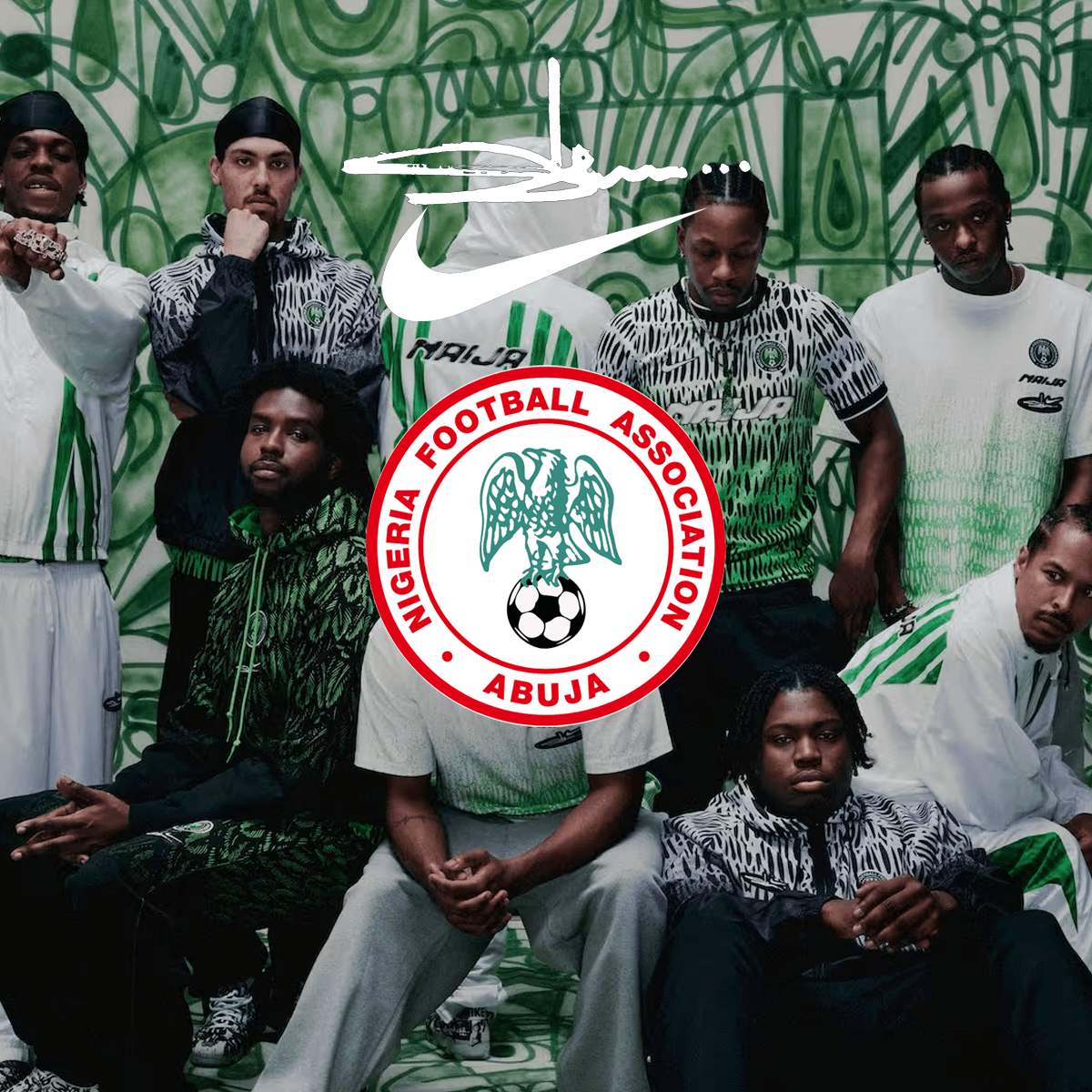 Slawn x Nike X2 Capsule Collection 'Nigeria'