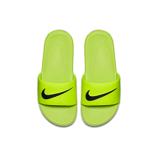 Nike Kawa Slide (Gs/Ps) Volt/ Black