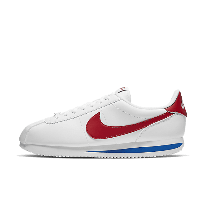 Nike Cortez Basic Leather (White / Varsity Red - Varsity Royal)