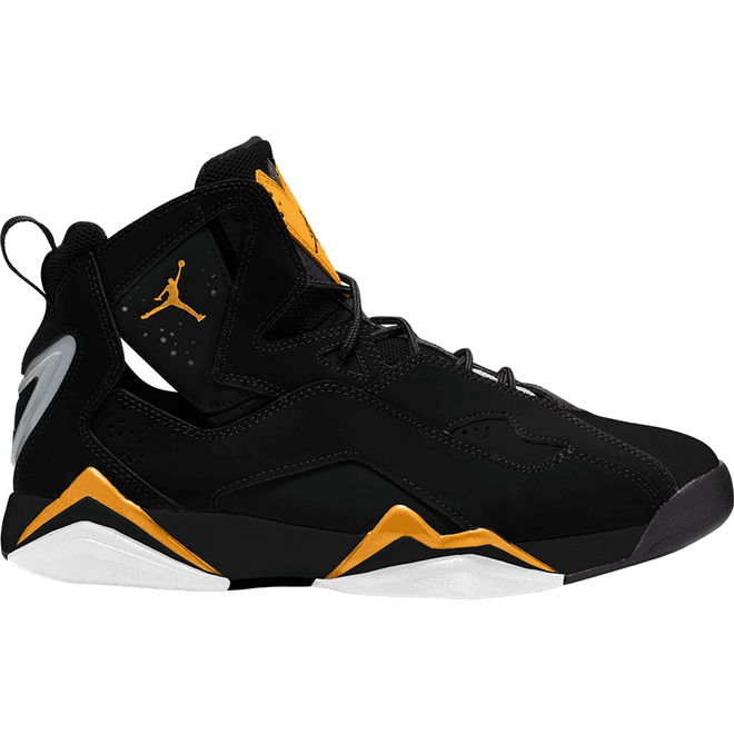 Jordan True Flight Black Metallic Gold