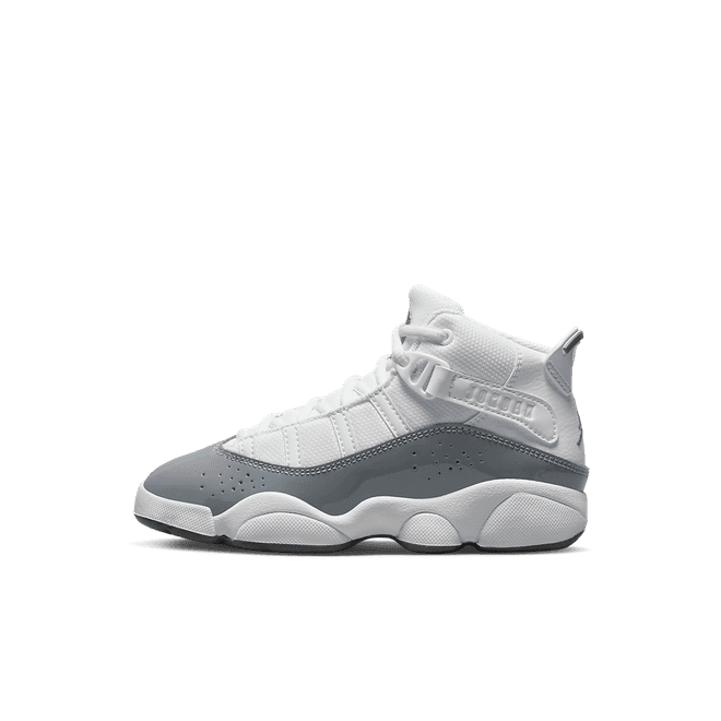 Air Jordan Jordan 6 Rings PS 'White Cool Grey'