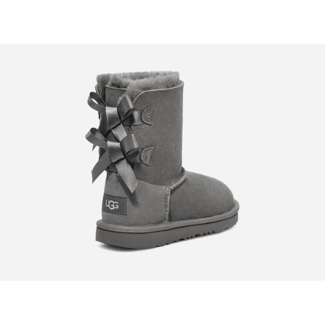 UGG Bailey Bow II Classic Boot Kids Grey