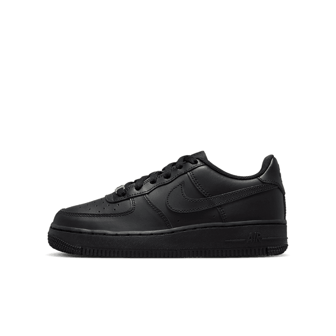 Nike Air Force 1 LE GS 'Triple Black'