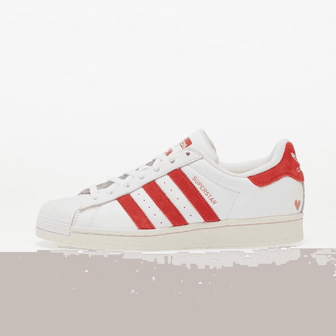 adidas Superstar W Ftw White/ Bright Red/ Wonder Clay