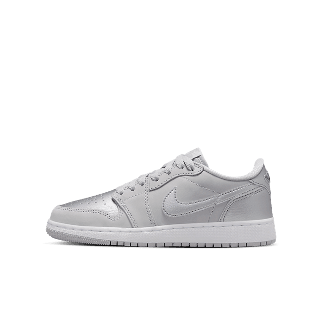 Air Jordan 1 Low OG GS 'Metallic Silver'