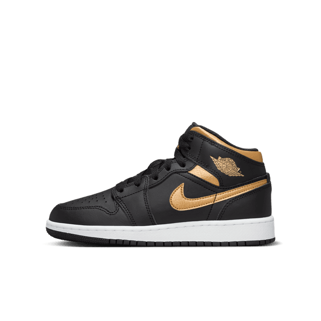 Air Jordan 1 Mid GS 'Metallic Gold'