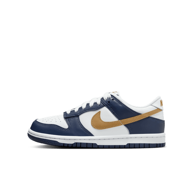 Nike Dunk Low GS 'Midnight Navy & Wheat'