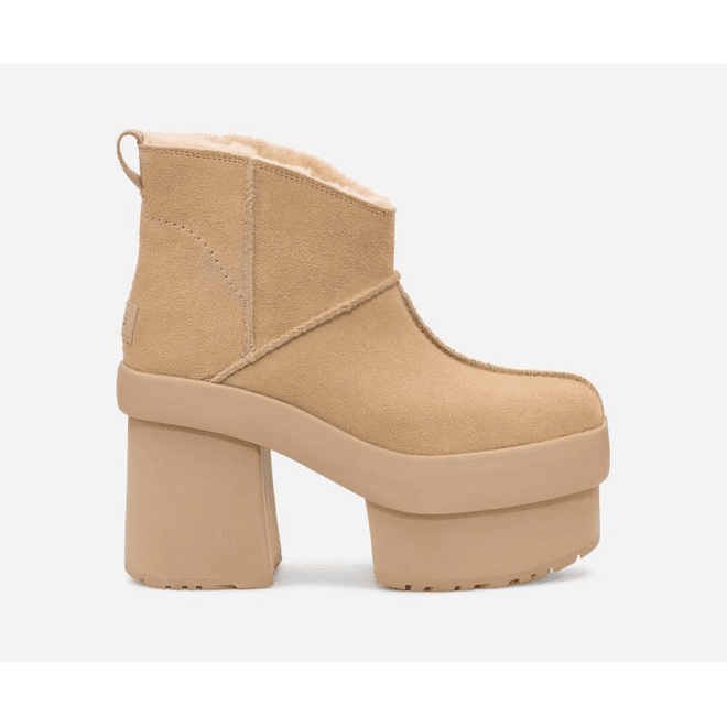 UGG® New Heights Platform Mini Boot Brown