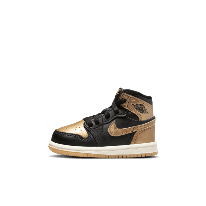 Air Jordan 1 Retro High OG TD 'Black Metallic Gold'