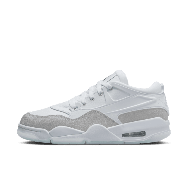 Air Jordan 4 RM WMNS 'White & Metallic Silver'