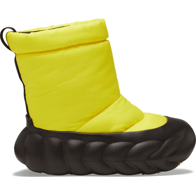 Crocs Unisex OverPuff Boot Boots Cyber Yellow / Multi 