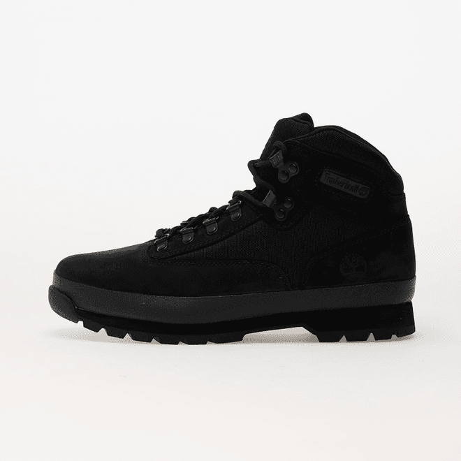 Timberland Mid Lace Up Boot Black Nubuck 