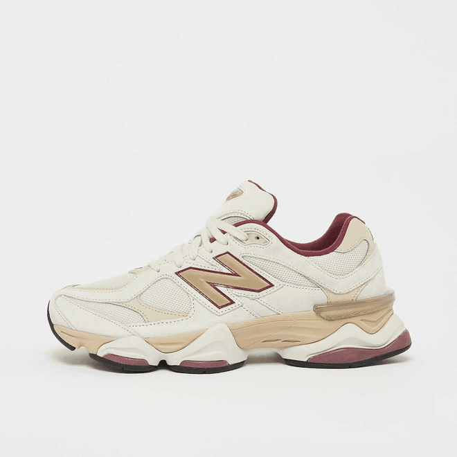 New Balance 9060 linen/incense/sandstone/mercury red