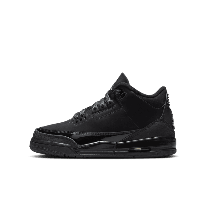 Air Jordan 3 Retro GS 'Black Cat' - 2025