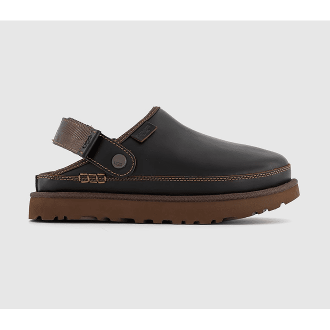 UGG® Goldencoast Leather Regenerate Clog Women Ironwood