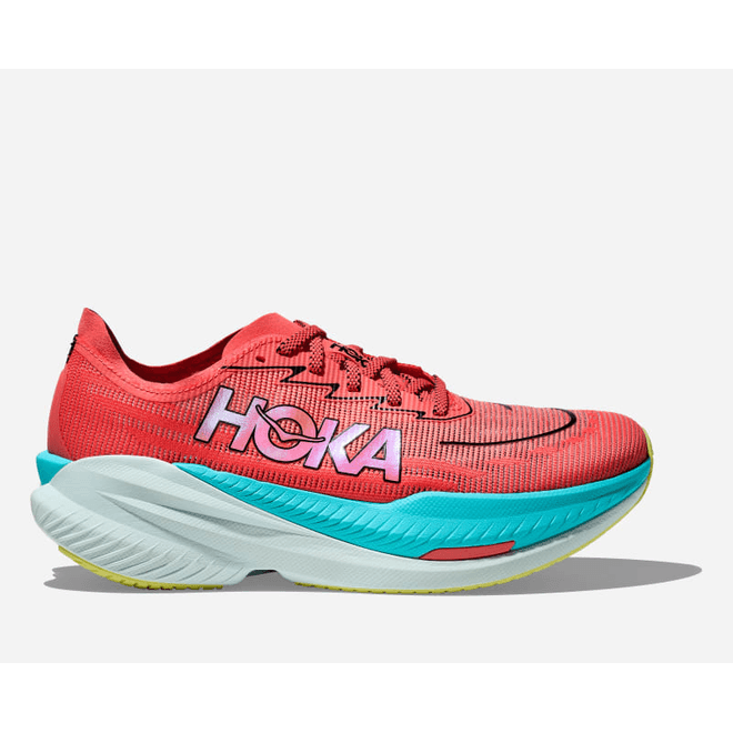 HOKA ONE ONE‎ Mach X 2 Running Shoes Mens Size 14 1155119 GFRT Grapefruit Coral Men main image 3