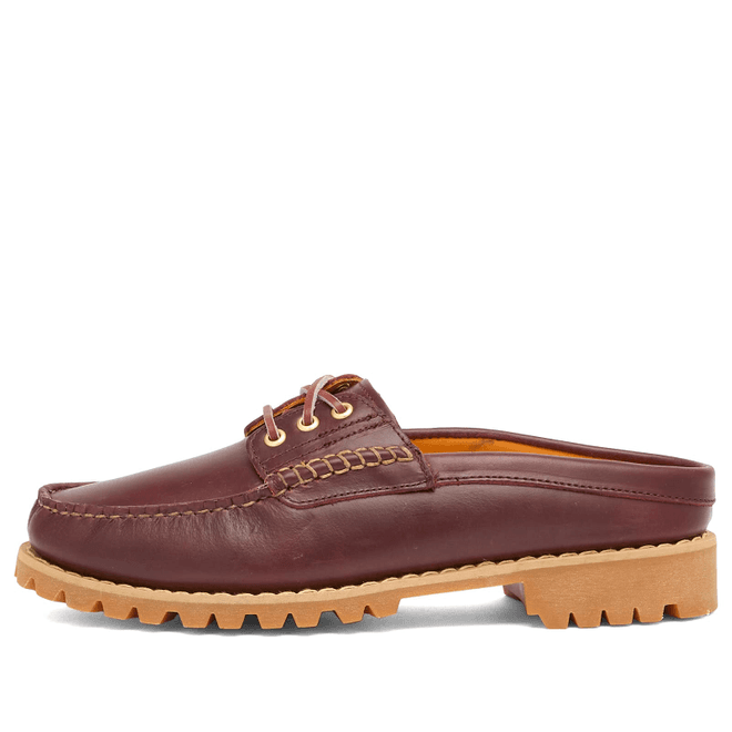Timberland 3 Eye Mule  Burgundy Full Gra