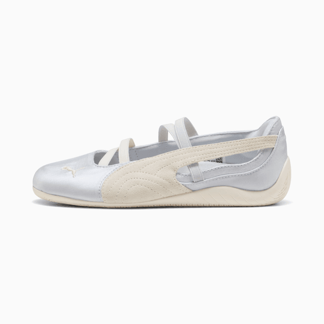 Puma Speedcat Ballet Silver Mist Warm White Satin