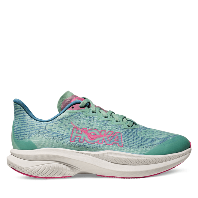 HOKA Kid's Mach 6 Road Running  Jadeite
