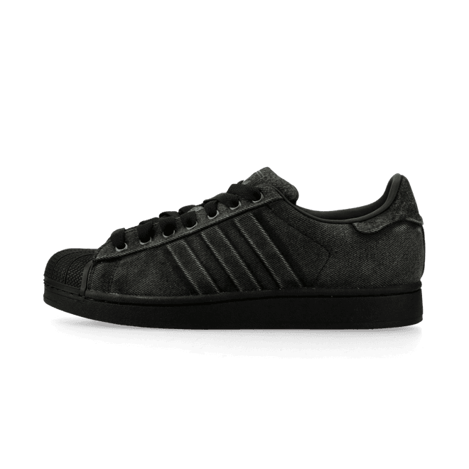 adidas Superstar II "Washed Denim Black"