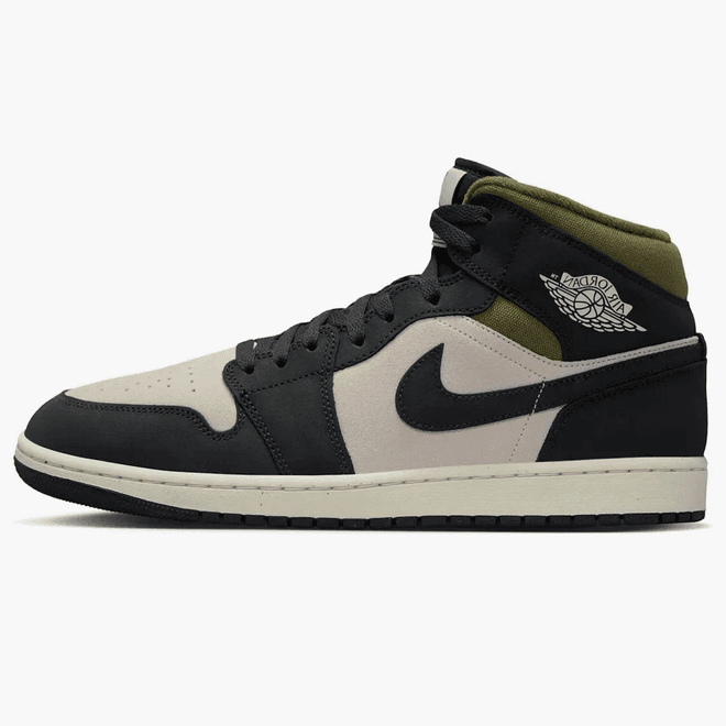 Jordan 1 Mid Se Off Noir Medium Olive