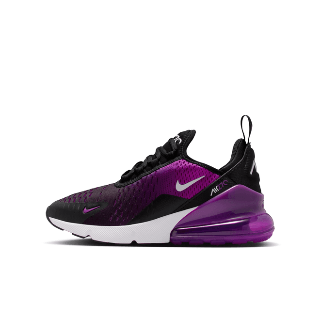 Nike Air Max 270 Black Vivid Purple (gs)