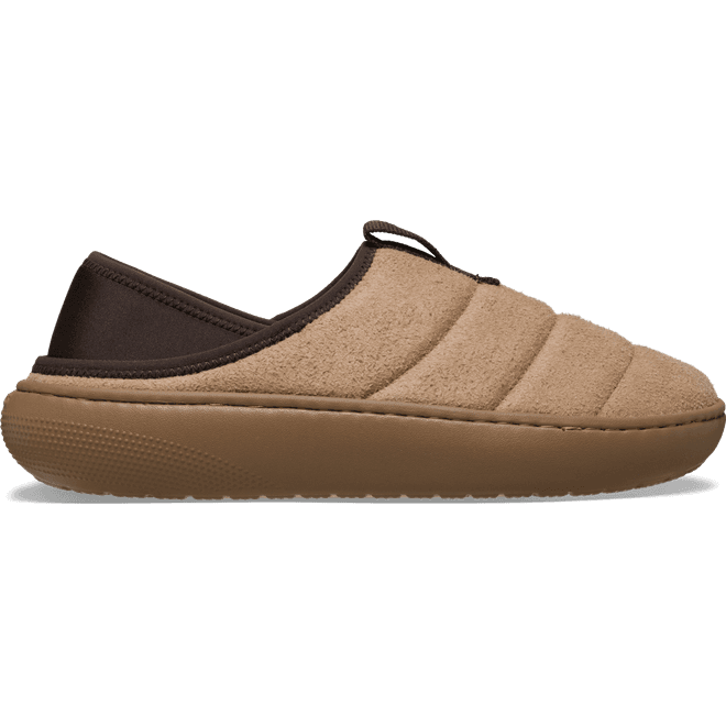 Crocs Classic Vegan Suede Moc Shoes Milk Chocolate 