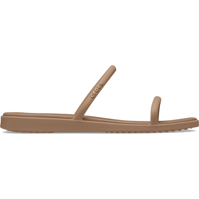 Crocs Women Miami Two Strap Sandals Milk Chocolate 