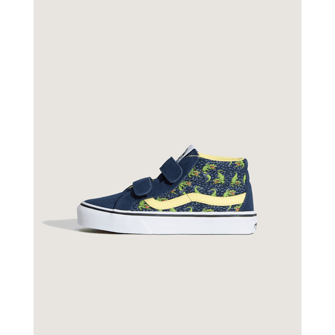 Vans SK8-Mid Reissue V Glow Croc NAVY/YELLOWunisex