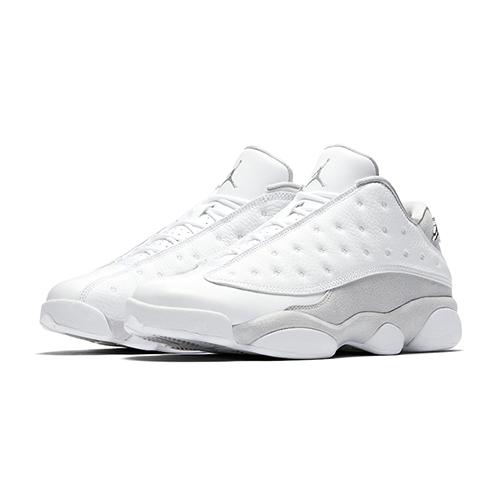NIKE AIR JORDAN 13 Low – Pure Platinum – AVAILABLE NOW