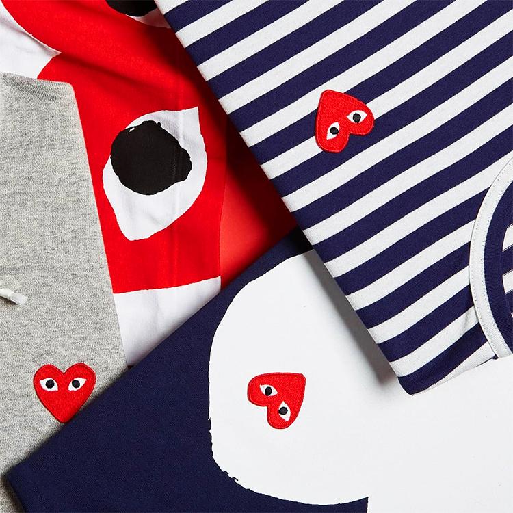 Shop the new arrivals from COMME DES GARÇONS PLAY