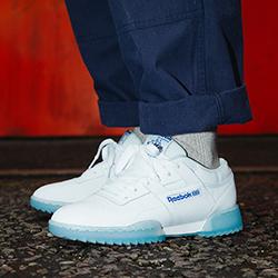Reebok Workout Clean Ripple Ice: On-Foot Shots