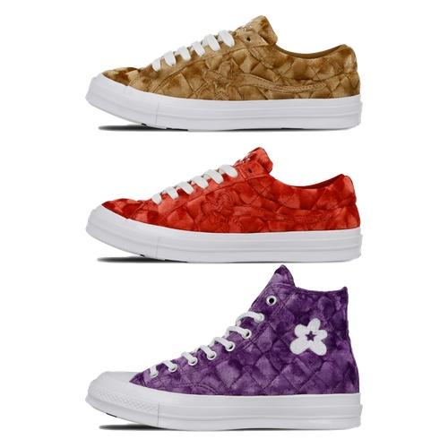 Converse x Golf Le Fleur – Quilted Velvet Pack – AVAILABLE NOW